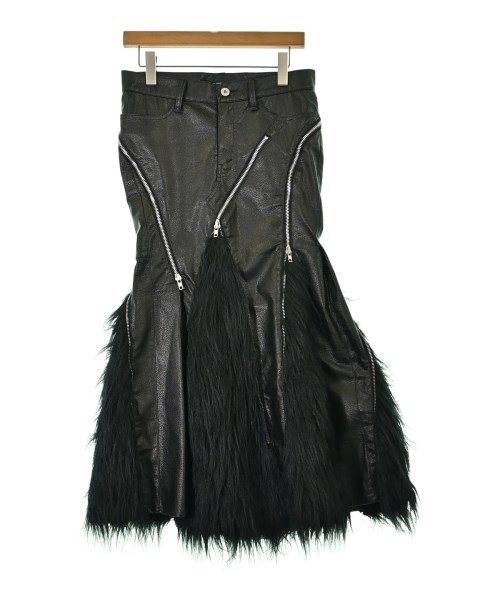 JUNYA WATANABE(ジュンヤワタナベ)ロング・マキシ丈スカート 黒 サイズ:XS/2200652584035