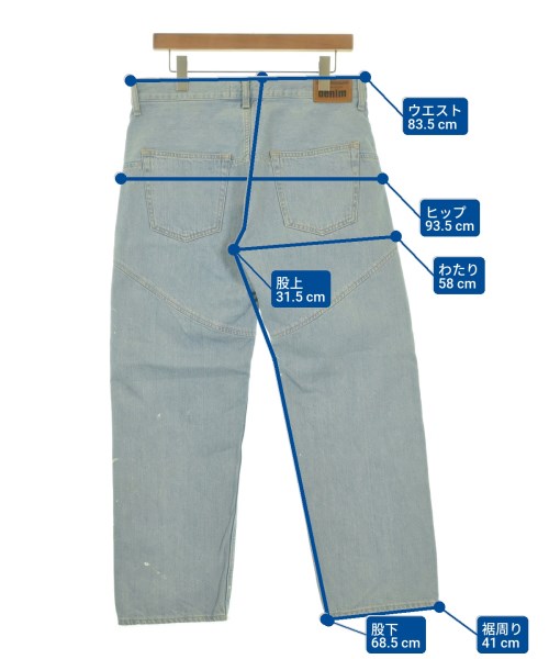 JUNYA WATANABE（ジュンヤワタナベ）デニムパンツ 青 サイズ:XS レディース/2200653861050