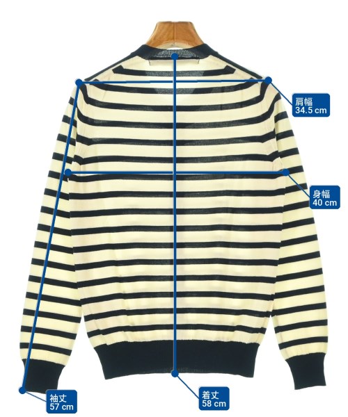 JUNYA WATANABE（ジュンヤワタナベ）カーディガン 白 サイズ:S レディース/2200704675056