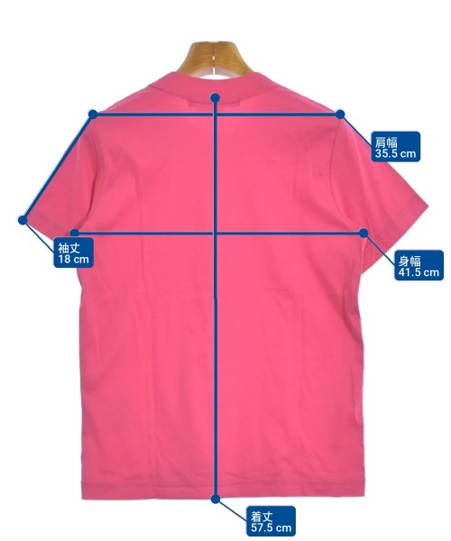 JUNYA WATANABE（ジュンヤワタナベ）Tシャツ・カットソー ピンク サイズ:S レディース/2200705318051