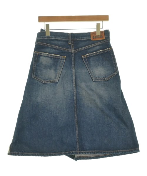 JUNYA WATANABE（ジュンヤワタナベ）ひざ丈スカート 紺 サイズ:M レディース/2200660176048