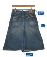 JUNYA WATANABE（ジュンヤワタナベ）ひざ丈スカート 紺 サイズ:M レディース/2200660176048
