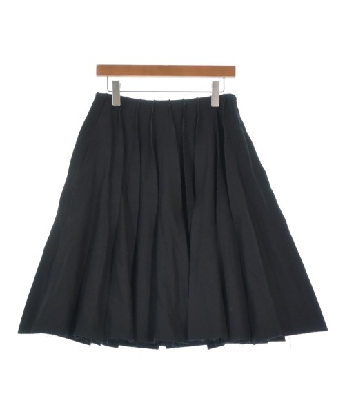 JUNYA WATANABE(ジュンヤワタナベ)ひざ丈スカート 黒 サイズ:M/2200664515058