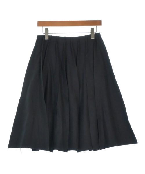 JUNYA WATANABE（ジュンヤワタナベ）ひざ丈スカート 黒 サイズ:M レディース/2200664515058