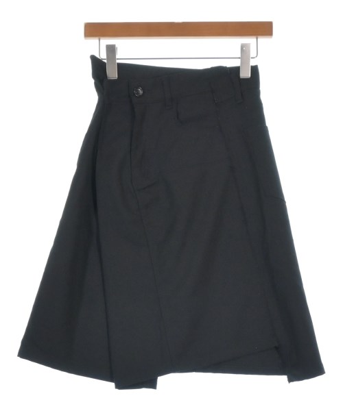 JUNYA WATANABE(ジュンヤワタナベ)ひざ丈スカート 黒 サイズ:XS/2200664515065