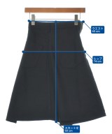 JUNYA WATANABE（ジュンヤワタナベ）ひざ丈スカート 黒 サイズ:XS レディース/2200664515065