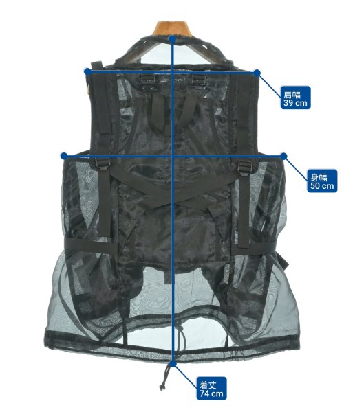 JUNYA WATANABE（ジュンヤワタナベ）ベスト 黒 サイズ:M レディース/2200664397036