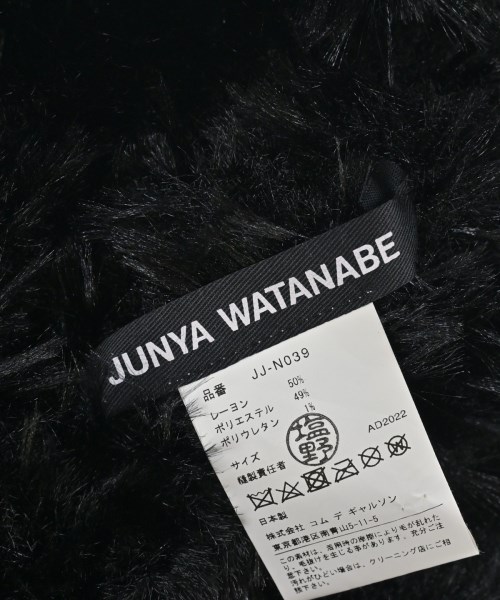JUNYA WATANABE（ジュンヤワタナベ）マフラー 黒 サイズ:- レディース/2200665284021