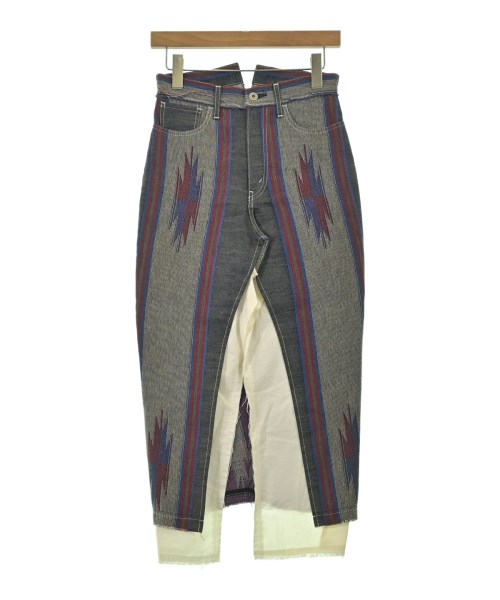 JUNYA WATANABE(ジュンヤワタナベ)ロング・マキシ丈スカート グレー サイズ:XS/2200663098033