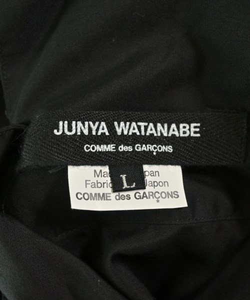 JUNYA WATANABE（ジュンヤワタナベ）シャツワンピース 黒 サイズ:L レディース/2200666067159