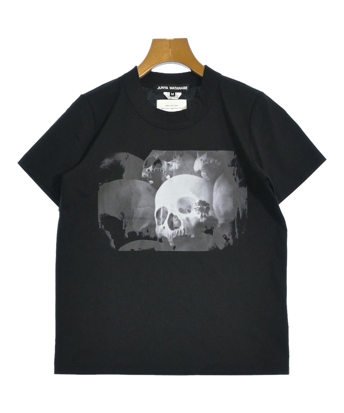 JUNYA WATANABE（ジュンヤワタナベ）Tシャツ・カットソー 黒 サイズ:M