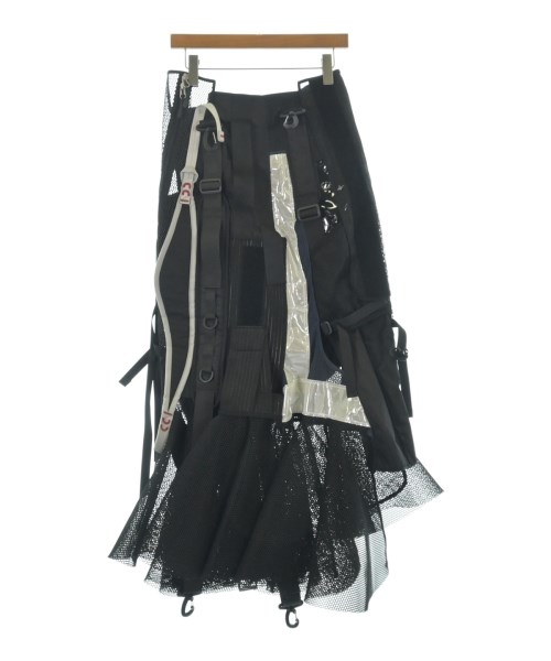 JUNYA WATANABE（ジュンヤワタナベ）ロング・マキシ丈スカート 黒 サイズ:L レディース/2200667089044