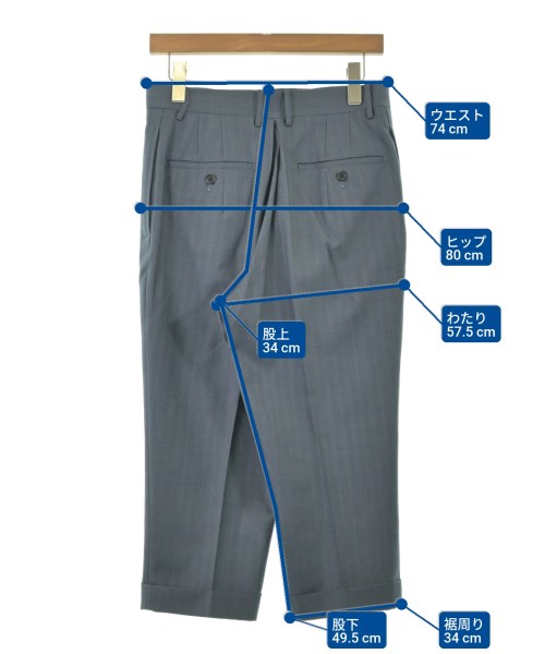 JUNYA WATANABE（ジュンヤワタナベ）スラックス 青 サイズ:XS レディース/2200667055124