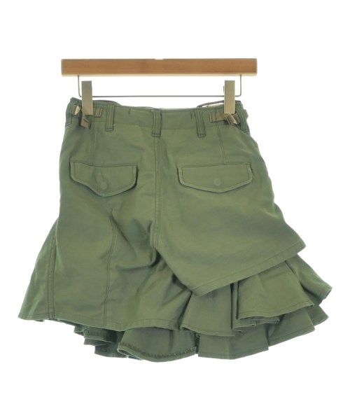 JUNYA WATANABE（ジュンヤワタナベ）ミニスカート カーキ サイズ:XS レディース/2200668276023