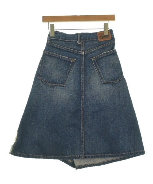 JUNYA WATANABE（ジュンヤワタナベ）ひざ丈スカート 紺 サイズ:S レディース/2200668276030