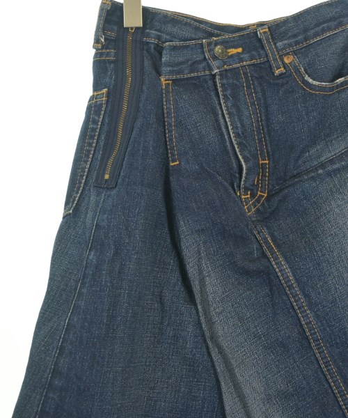 JUNYA WATANABE（ジュンヤワタナベ）ひざ丈スカート 紺 サイズ:S レディース/2200668276030