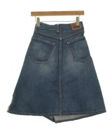 JUNYA WATANABE（ジュンヤワタナベ）ひざ丈スカート 紺 サイズ:S レディース/2200668276030