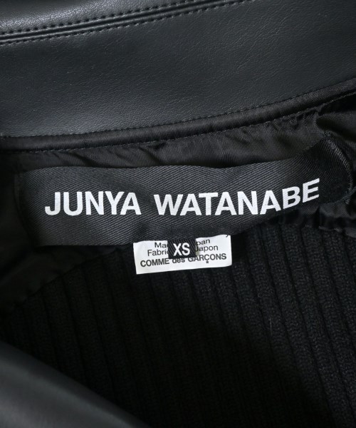JUNYA WATANABE（ジュンヤワタナベ）ライダース 黒 サイズ:XS レディース/2200667607156