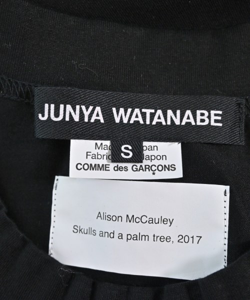 JUNYA WATANABE（ジュンヤワタナベ）Tシャツ・カットソー 黒 サイズ:S レディース/2200665803123