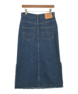 JUNYA WATANABE（ジュンヤワタナベ）ひざ丈スカート 紺 サイズ:S レディース/2200669418026