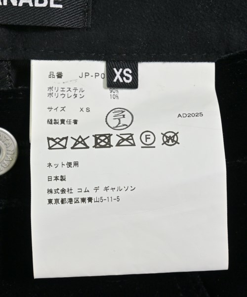JUNYA WATANABE（ジュンヤワタナベ）その他 黒 サイズ:XS レディース/2200669645019