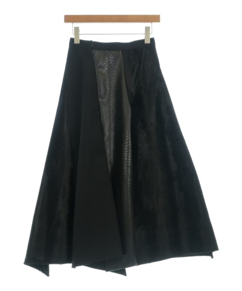 JUNYA WATANABE（ジュンヤワタナベ）ロング・マキシ丈スカート 黒 サイズ:S レディース/2200669645033