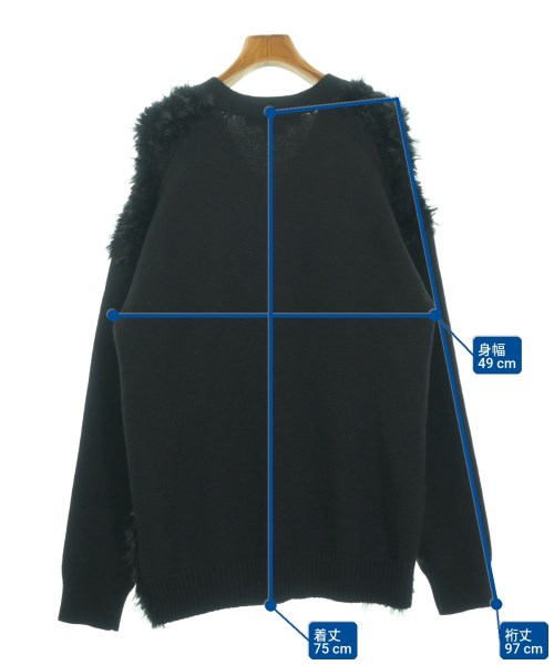 JUNYA WATANABE（ジュンヤワタナベ）カーディガン 黒 サイズ:M レディース/2200666541185