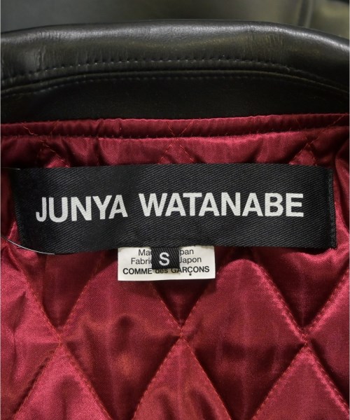 JUNYA WATANABE（ジュンヤワタナベ）ライダース 黒 サイズ:S レディース/2200667095014