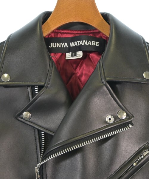 JUNYA WATANABE（ジュンヤワタナベ）ライダース 黒 サイズ:S レディース/2200670510146