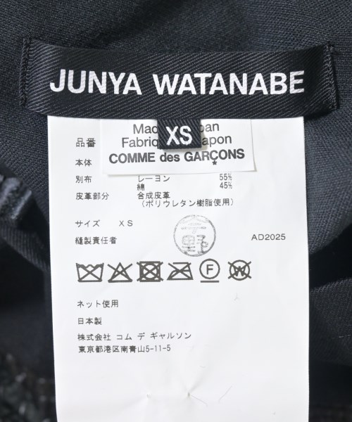 JUNYA WATANABE（ジュンヤワタナベ）オールインワン/サロペット 黒 サイズ:XS レディース/2200671979027
