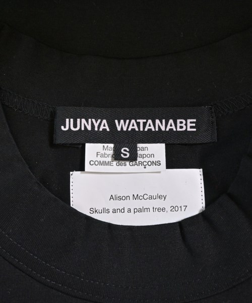 JUNYA WATANABE（ジュンヤワタナベ）Tシャツ・カットソー 黒 サイズ:S レディース/2200671996109
