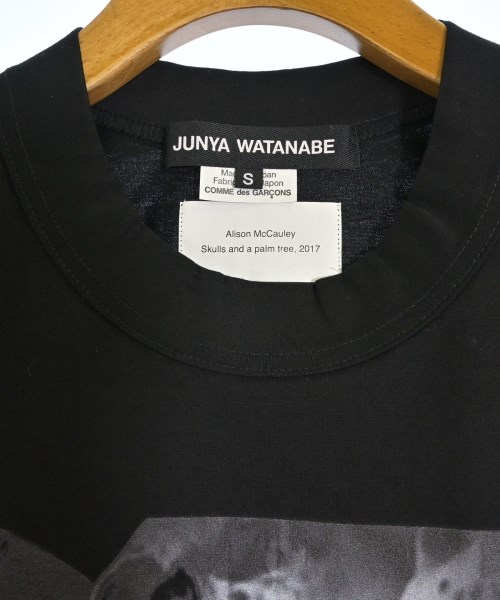 JUNYA WATANABE（ジュンヤワタナベ）Tシャツ・カットソー 黒 サイズ:S レディース/2200671996109