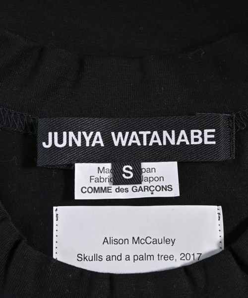 JUNYA WATANABE（ジュンヤワタナベ）Tシャツ・カットソー 黒 サイズ:S レディース/2200671996116