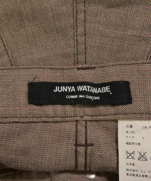 JUNYA WATANABE（ジュンヤワタナベ）ショートパンツ 茶 サイズ:L レディース/2200730728023