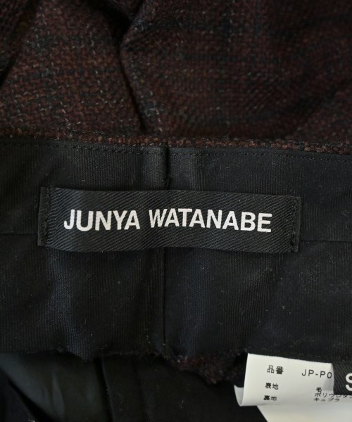 JUNYA WATANABE（ジュンヤワタナベ）スラックス 赤 サイズ:S レディース/2200731690114