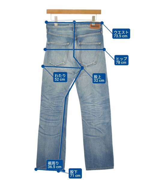 JUNYA WATANABE（ジュンヤワタナベ）デニムパンツ 青 サイズ:XS レディース/2200725347093