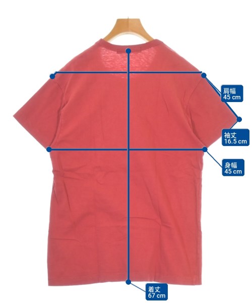 JUNYA WATANABE（ジュンヤワタナベ）Tシャツ・カットソー 赤 サイズ:S レディース/2200736685054
