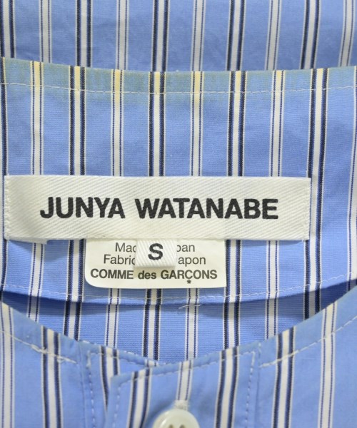 JUNYA WATANABE（ジュンヤワタナベ）カジュアルシャツ 青 サイズ:S レディース/2200737058048