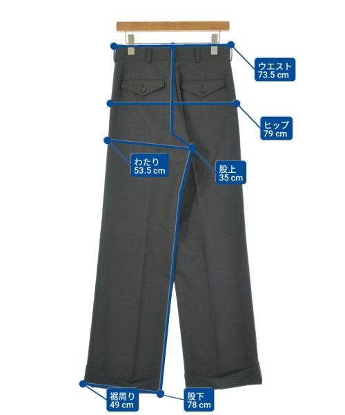 JUNYA WATANABE（ジュンヤワタナベ）スラックス グレー サイズ:XS レディース/2200737058062