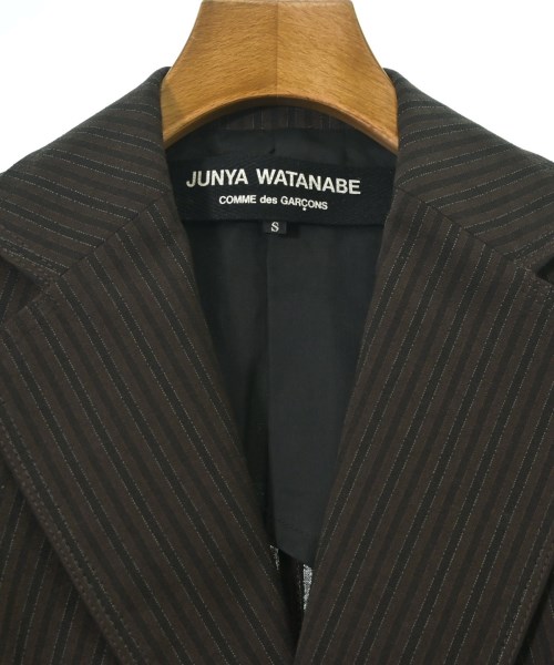 JUNYA WATANABE（ジュンヤワタナベ）テーラードジャケット 茶 サイズ:S レディース/2200719962066