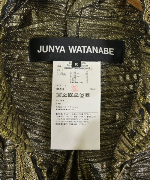 JUNYA WATANABE（ジュンヤワタナベ）カジュアルジャケット ゴールド サイズ:S レディース/2200721398129