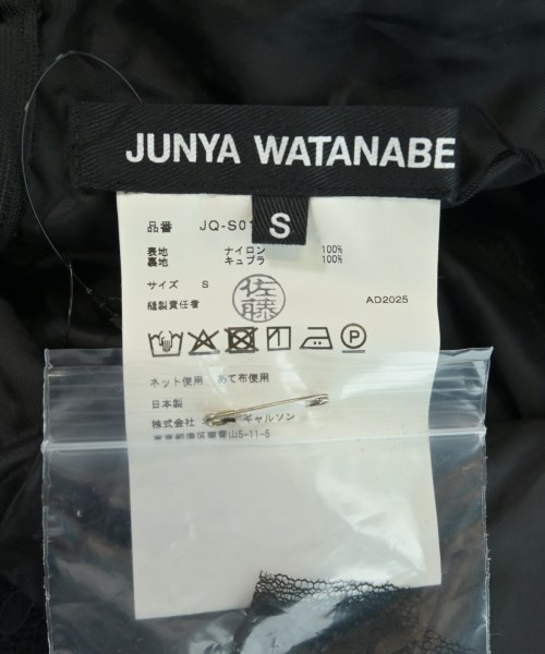JUNYA WATANABE（ジュンヤワタナベ）ひざ丈スカート 黒 サイズ:S レディース/2200723796121