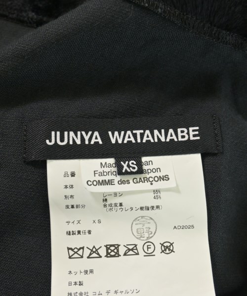 JUNYA WATANABE（ジュンヤワタナベ）オールインワン/サロペット 黒 サイズ:XS レディース/2200720103045