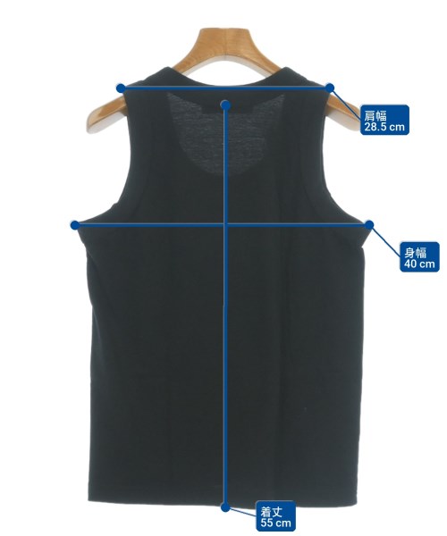 JUNYA WATANABE（ジュンヤワタナベ）タンクトップ 黒 サイズ:-(M位) レディース/2200724795116