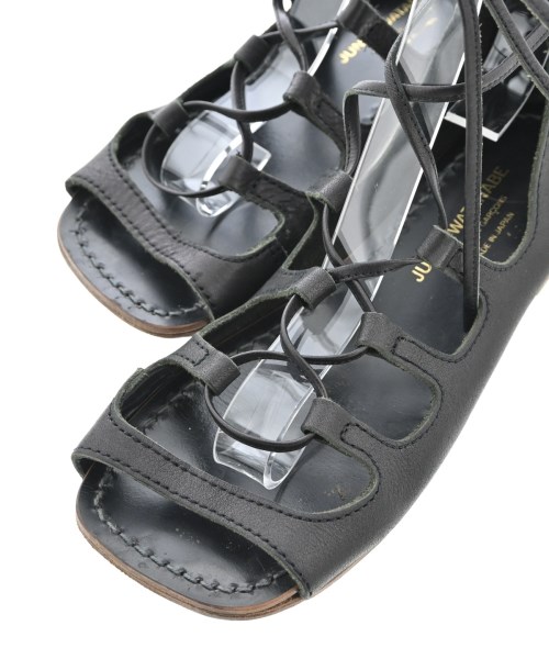 JUNYA WATANABE（ジュンヤワタナベ）サンダル 黒 サイズ:XS(24cm位) レディース/2200720081039
