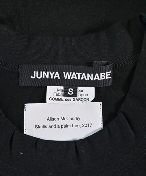 JUNYA WATANABE（ジュンヤワタナベ）Tシャツ・カットソー 黒 サイズ:S レディース/2200682294065
