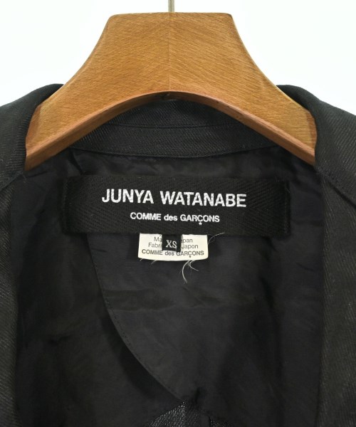JUNYA WATANABE（ジュンヤワタナベ）カジュアルジャケット 黒 サイズ:XS レディース/2200683413076