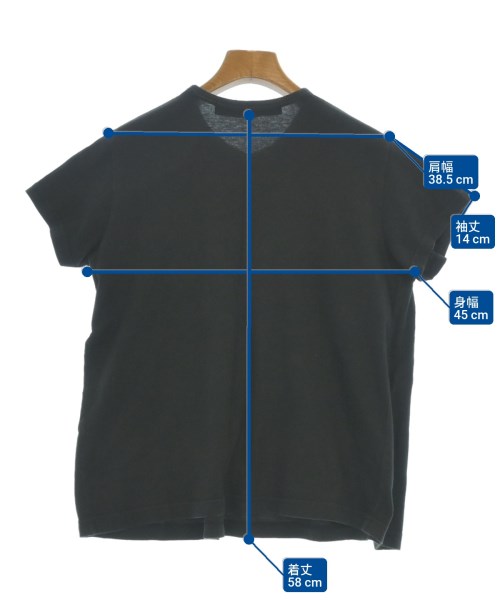 JUNYA WATANABE（ジュンヤワタナベ）Tシャツ・カットソー 黒 サイズ:F レディース/2200683795028
