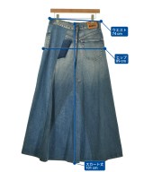 JUNYA WATANABE（ジュンヤワタナベ）ロング・マキシ丈スカート 青 サイズ:M レディース/2200684706023