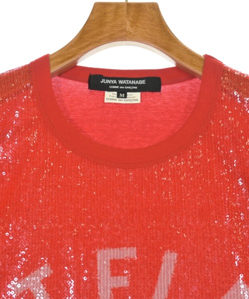 JUNYA WATANABE（ジュンヤワタナベ）Tシャツ・カットソー 赤 サイズ:M レディース/2200684939063